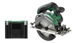 HiKOKI C18DBALW2Z Accu Cirkelzaag | 165mm | 66mm | 18V Li-Ion | Basic | +Systainer [C18DBAL W2Z]