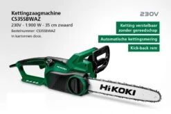Gereedschap Verkoop -Gereedschap Verkoop HiKOKI CS35SBWAZ CS35SB WAZ ext 2
